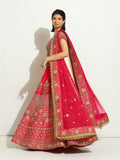 Fuchsia Zardozi Nakashi Lehenga