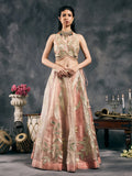 Multi-pastel gota lehenga