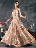 Multi-pastel gota lehenga