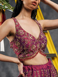 Plum dabka sharara