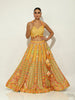 Boho beadwork Lehenga