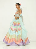 Pastel Patchwork & Chevron Lehenga