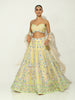 Rangrass Pastel beadwork Lehenga