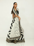 Charcoal Mirror-work Lehenga