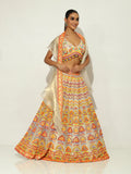 Boho Ruffled Beadwork Lehenga