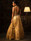 Multi beadwork lehenga